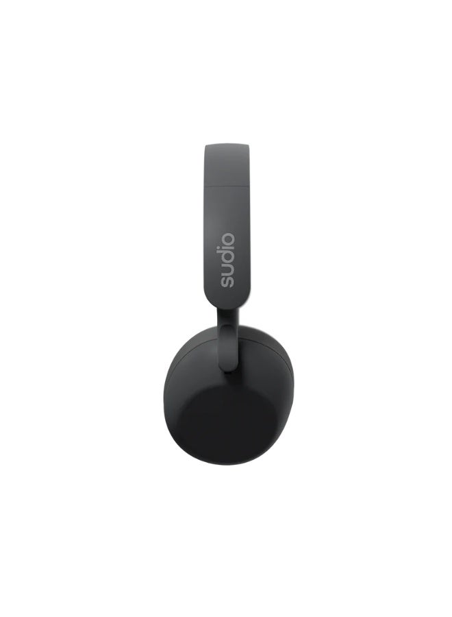Sudio R3 Powder BLACK - Over-Ear Headphones, Up to 35 Hours Play Time, USB-C Charging, Built-in Microphone (1), Touch and Click Buttons, Bluetooth 5.4 - Image 3